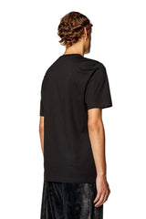 Diesel t-just-n18 T-shirt with Diesel bag print