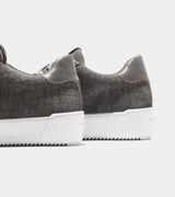 Android Homme Zuma Charcoal Caiman Croc AHP244-09
