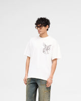 Elegance In Motion T-Shirt - Flat White