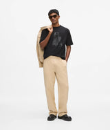 Tonal Karl print T-shirt