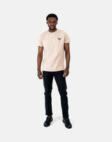 Les Hommes Arrow back Print Stone T-Shirt