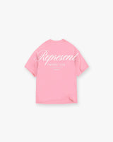 Represent Owners Club Script T-Shirt - Pink