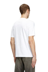 Diesel Mercerized cotton T-shirt with tonal logo
