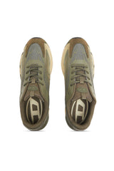 D-Vit-Sneakers in striped dégradé mesh