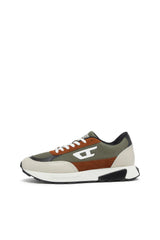 S-Tame-D Sneakers with leather suede and mesh details