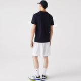 Crew Neck Crocodile Print Organic Cotton T-Shirt