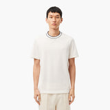Pique Stripe Collar T-Shirt