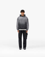 Represent X Hunter Hoodie - Stained Black