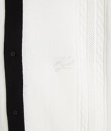 Karl Lagerfeld KNITTED SHORT-SLEEVED SHIRT