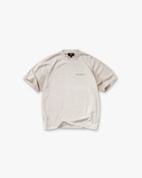Metal Block Logo T-Shirt - Concrete