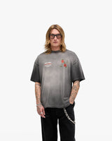 Represent X Guns N' Roses Tour T-Shirt - Stained Black