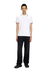 Diesel t-ferry-microdiv Polo shirt with micro Diesel embroidery