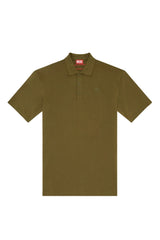 Diesel t-vort-megoval-d Polo shirt with maxi oval D embroidery