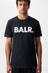 Brand Straight T-Shirt Jet Black
