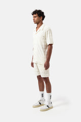Terry Box Shirt Light Beige