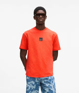 Curved hem T-shirt
