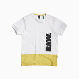 Men's Color Block RAW T Shirt