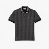 Classic Fit Monogram Jacquard Polo Shirt