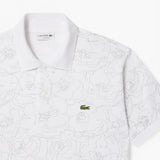 Classic Fit Flower Print L.12.12 Polo Shirt
