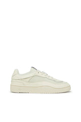 S-Oval Skate-Fabric-panelled leather sneakers