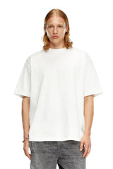 T-shirt with maxi oval D embroidery