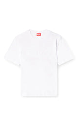 T-shirt with embossed Oval D