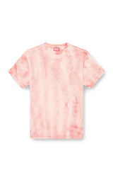 T-shirt in waxed jersey