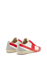 S-Slante-D-Sneakers in suede and leather with D logo