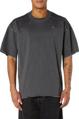 Cotton T-shirt with micro embroidery