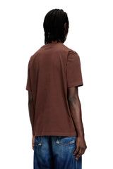 Regular cotton T-shirt with puff print