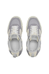 S-Pagodha-Quilted suede sneakers
