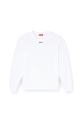 Long-sleeve T-shirt with metal logo