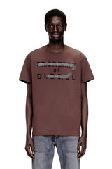Regular T-shirt with D appliqué