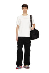T-shirt with contrast piping