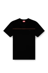 T-shirt with contrast piping