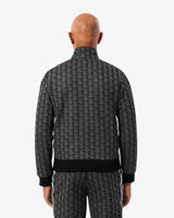 Lacoste Paris Zip-Up Jacquard Track Jacket