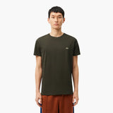 Essential Cotton Pima Tee With Crew Neck