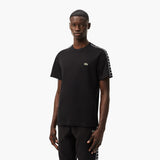 Cotton Jersey Logo Stripe T-Shirt