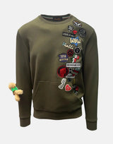 Vialli Kithent Olive Sweatshirt
