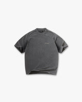 Metal Block Logo T-Shirt - Vintage Grey