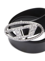 Diesel 1DR Strass leather belt