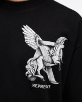 Elegance In Motion T-Shirt - Jet Black